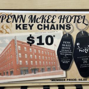 Penn McKee Hotel Key Chain